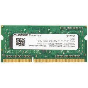 RAM MUSHKIN 992035 2GB SO-DIMM DDR3 1600MHZ PC3L-12800 ESSENTIALS SERIES