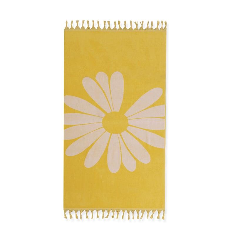 Πετσέτα Θαλάσσης 80X160 Nef Nef Daisy Style Yellow (80x160)