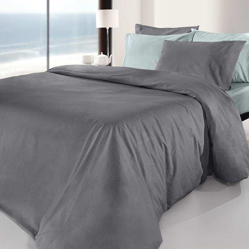 Παπλωματοθήκη Μεμονωμένη Μονή 165X225 Guy Laroche Color Plus Anthracite (165x225)