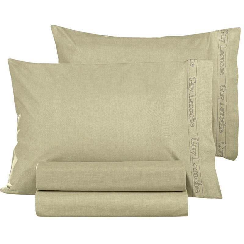 Μαξιλαροθήκες Ζεύγος 50X70 Guy Laroche Color Plus Olive (50x70)