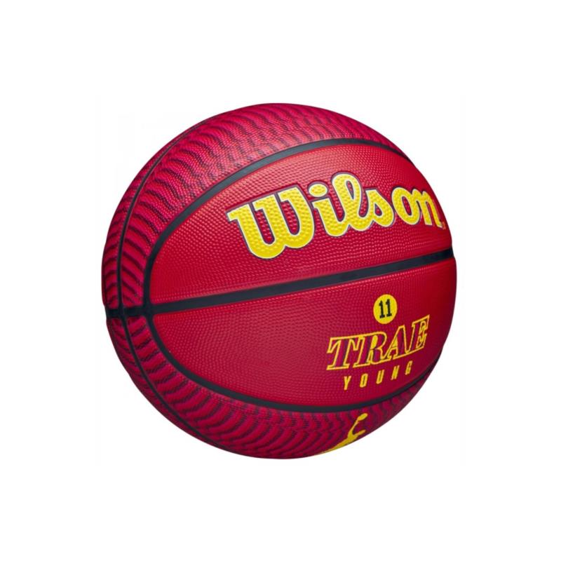 WILSON NBA PLAYER ICON OUTDOOR BSKT TRAE SIZE 7 WZ4013201XB7 Κόκκινο
