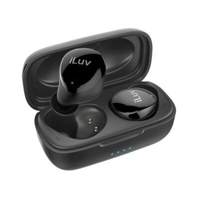 Ακουστικά Bluetooth Iluv Bubble Gum True wireless Air - Μαύρο