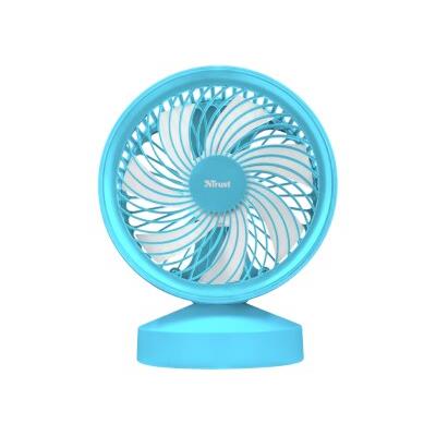 Ανεμιστήρας Γραφείου Trust Ventu USB Cooling Fan – Μπλε