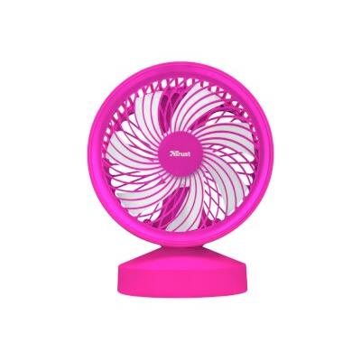 Ανεμιστήρας Γραφείου Trust Ventu USB Cooling Fan – Ροζ