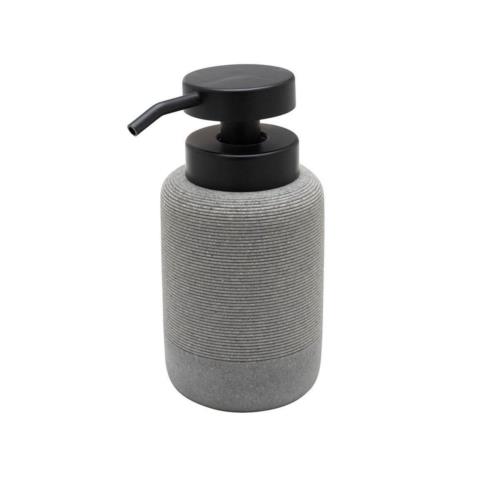 Δοχείο Κρεμοσάπουνου (Φ10.5x15) Estia Stone Grey 02-13370
