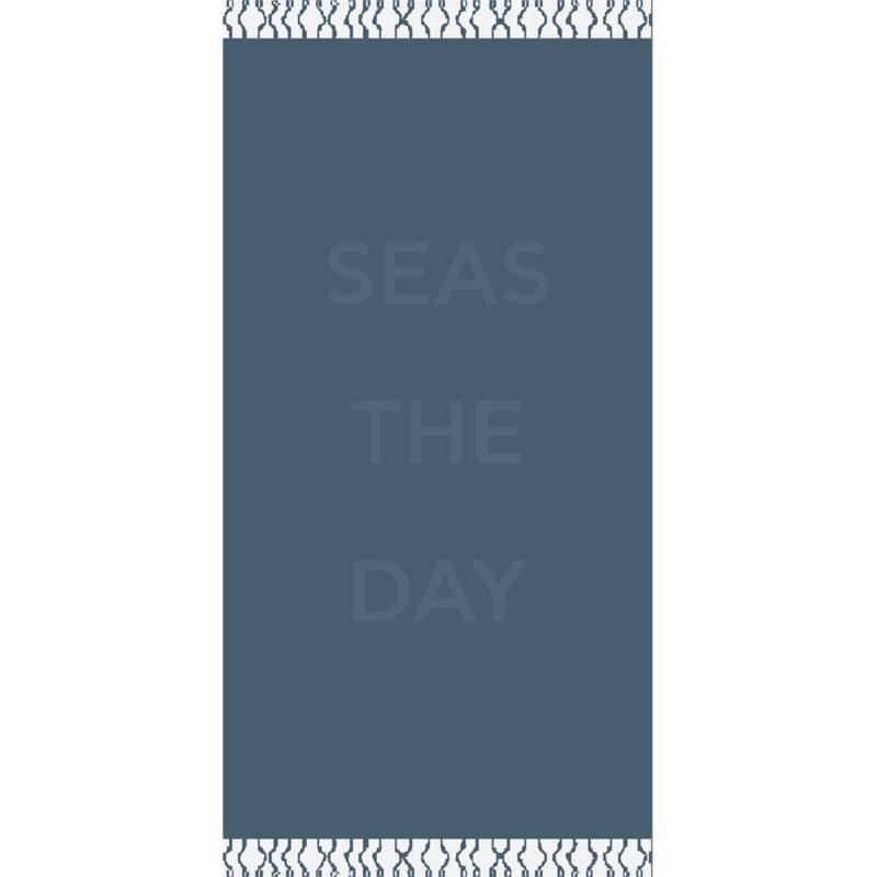 Πετσέτα Θαλάσσης 86X160 Melinen Beach Seas The Day Blue (86x160)