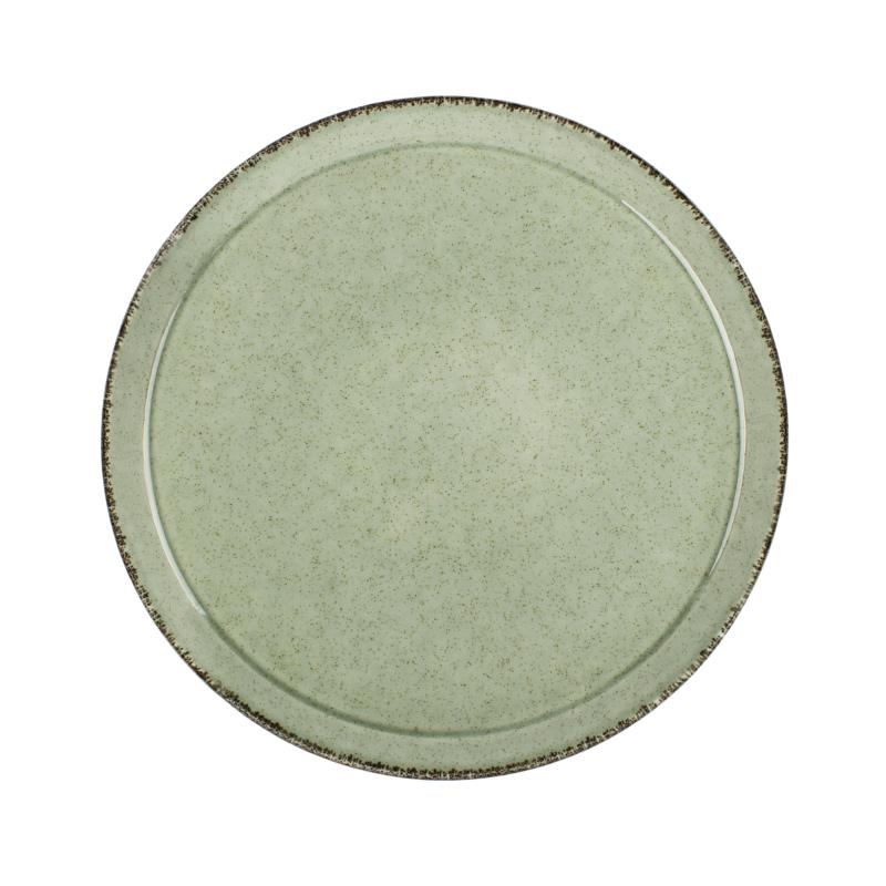 Πιάτο Ρηχό Πορσελάνης Forza Green Kutahya 26εκ. KXFR31026 (Σετ 6 Τεμάχια) (Υλικό: Πορσελάνη, Χρώμα: Πράσινο , Μέγεθος: Μεμονωμένο) - KUTAHYA PORSELEN - KXFR31026