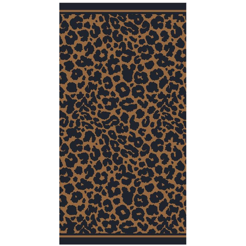 Πετσέτα Θαλάσσης (86x160) Melinen Leopard Brown
