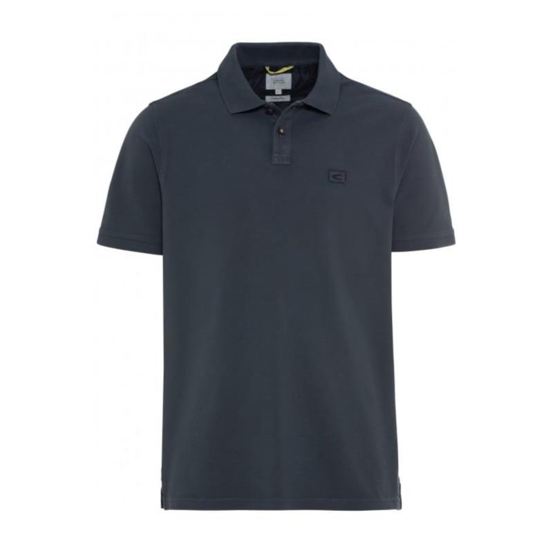 ΑΝΔΡΙΚΟ ΚΟΝΤΟΜΑΝΙΚΟ PIQUE POLO SHIRT ΜΠΛΕ ΚΑΝΟΝΙΚΗ ΓΡΑΜΜΗ