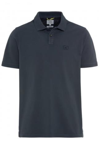 ΑΝΔΡΙΚΟ ΚΟΝΤΟΜΑΝΙΚΟ PIQUE POLO SHIRT ΜΠΛΕ ΚΑΝΟΝΙΚΗ ΓΡΑΜΜΗ