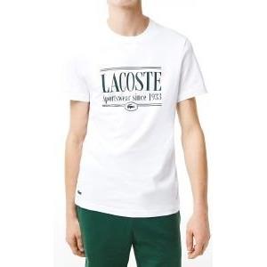 T-SHIRT LACOSTE TH0322 001 ΛΕΥΚΟ