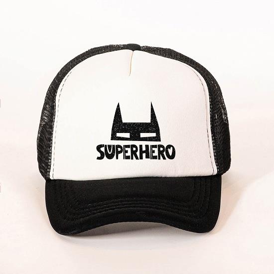 Superhero - Καπέλα Μαύρο