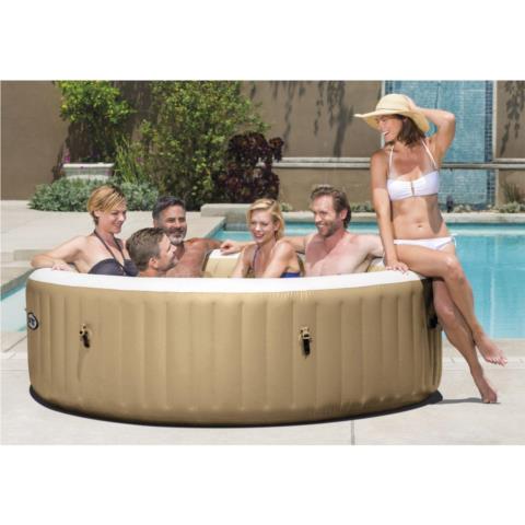 Φουσκωτό PURE SPA BUBBLE MASSAGE (6 Ατόμων)