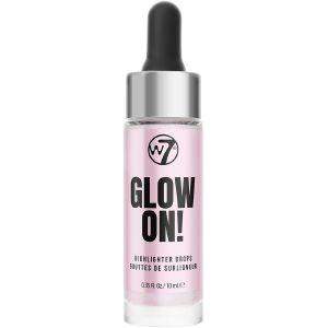 GLOW ON HIGHLIGHTER DROPS W7 FLARE 10 ML