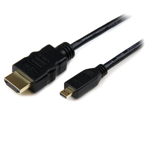 Καλώδιο HDMI A σε HDMI D (micro) 1,5μ High Speed με Ethernet 4040849319419