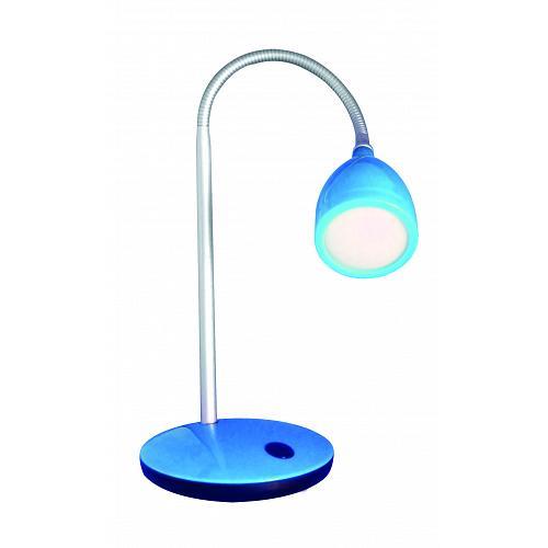 LED desk lamp MACAU 4W/8LED 230V blue 4000K Desonia[703RL0200004] 703RL0200004