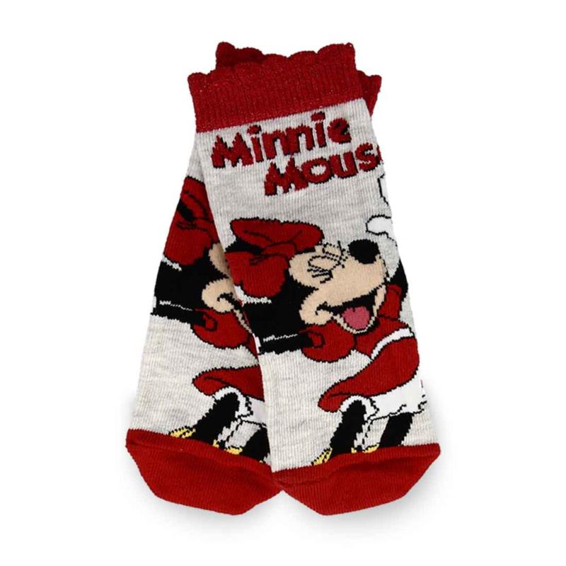 Παιδικές Kάλτσες Disney Mn20504 Minnie Mouse MN20504 ΛΕΥΚΟ
