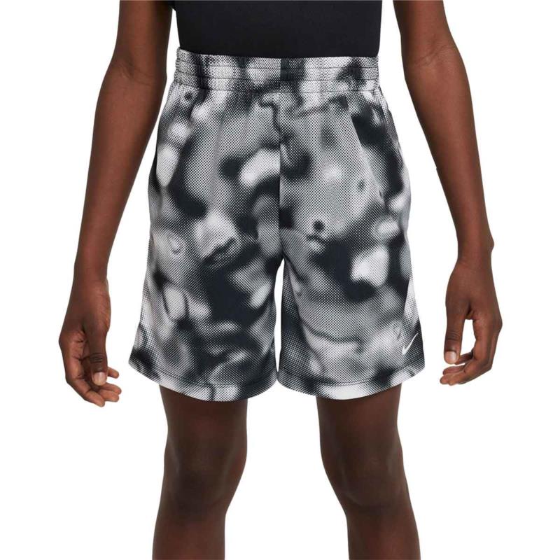 Nike Dri-FIT Multi+ Big Kids Printed Training Shorts