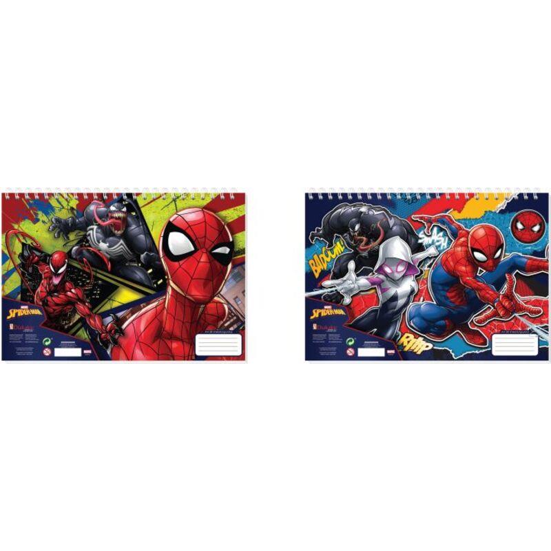 Spiderman Μπλοκ Ζωγραφικής Α4 30 Φύλλων-2 Σχέδια-1Τμχ (000508138)