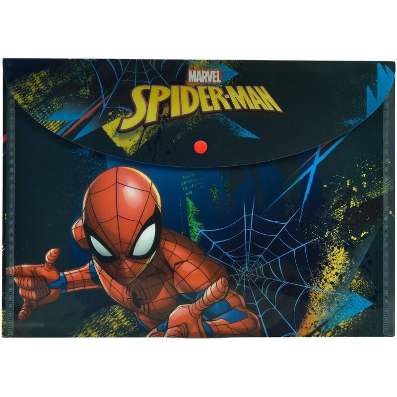 Spiderman Φάκελος Κουμπί (337-04580)