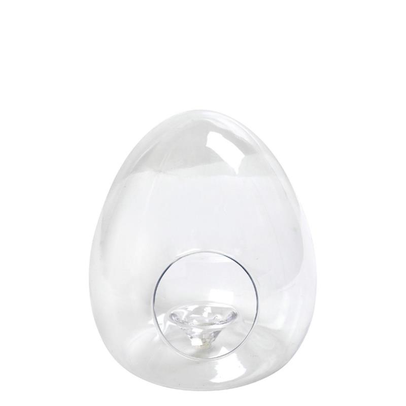 Διακοσμητική Γυάλα Αυγό ESPIEL 17x20εκ. ORT267 (Υλικό: Γυαλί, Χρώμα: Διάφανο ) - ESPIEL - ORT267
