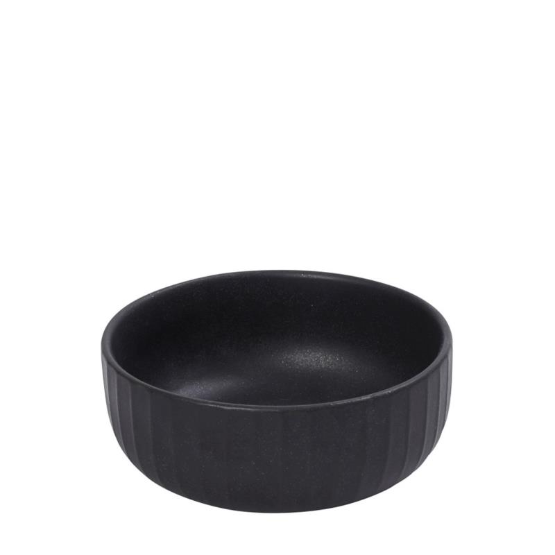 Μπωλ Σερβιρίσματος Χειροποίητο Stoneware Black Gobi ESPIEL 15,5x15,5x6εκ. OW2037K6 (Σετ 6 Τεμάχια) (Χρώμα: Μαύρο, Υλικό: Stoneware) - ESPIEL - OW2037K6