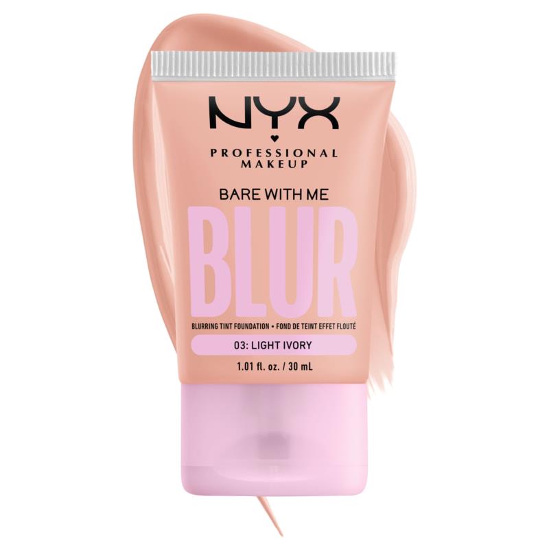 NYX PROFESSIONAL MAKEUP BARE WITH ME BLUR TINT FOUNDATION | 30ml Light Ivory