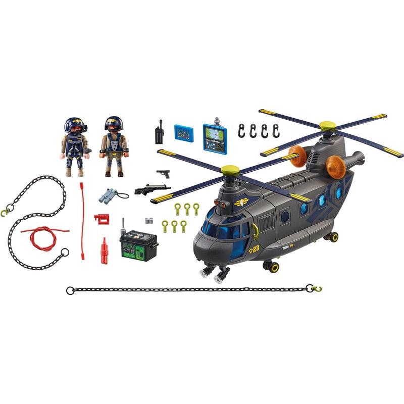 Playmobil Ελικόπτερο Ειδικών Δυνάμεων Με Δύο Έλικες (71149)