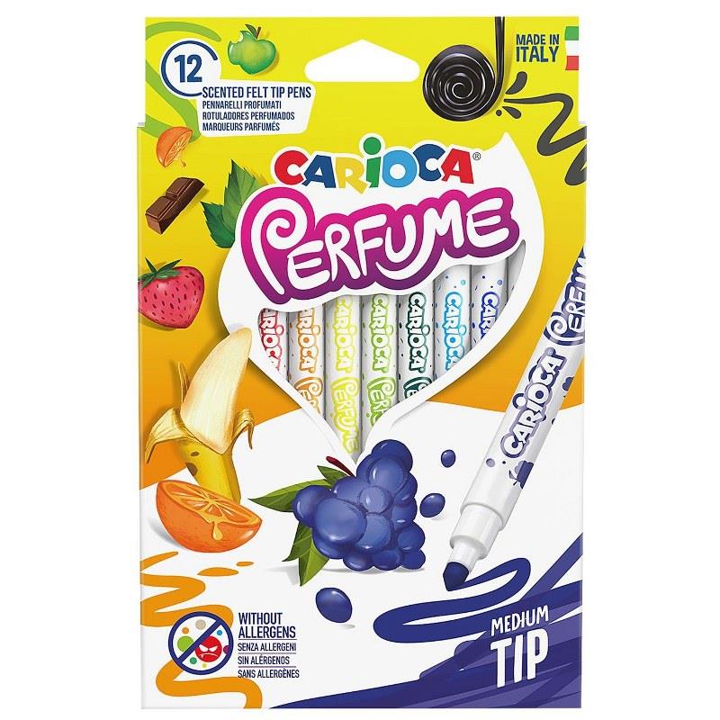 Μαρκαδόροι Αρωματικοί Σετ 12τμχ Perfume Carioca 60-823 - CARIOCA - 60-823