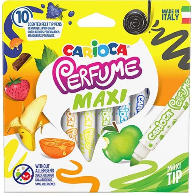 Carioca Μαρκαδ'οροι Αρωματικοί Perfume Maxi 10Τμχ (239.429.898)
