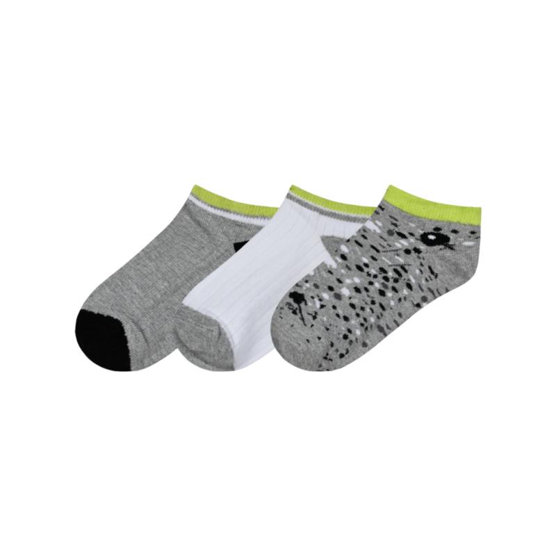 Energiers Σετ 3 ζεύγη κάλτσες για αγόρι ΓΚΡΙ 40-0107