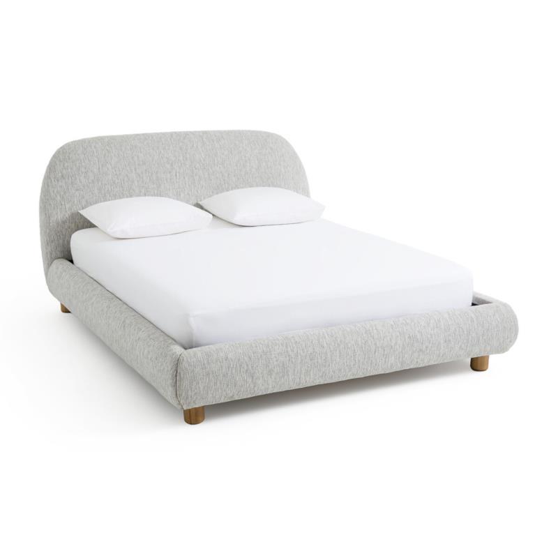 Κρεβάτι με τάβλες Aude Μ201xΠ240xΥ102cm