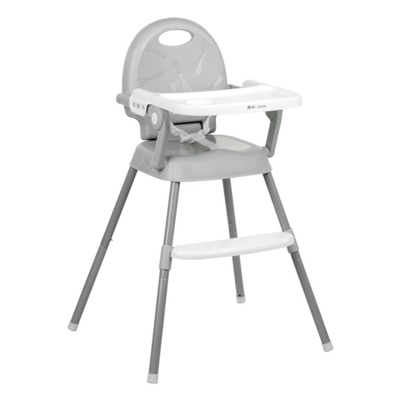 Καρεκλάκι Φαγητού/Παιδική Καρέκλα (6 Μηνών - 36 Μηνών) Kikka Boo 2 In 1 Spoony Grey