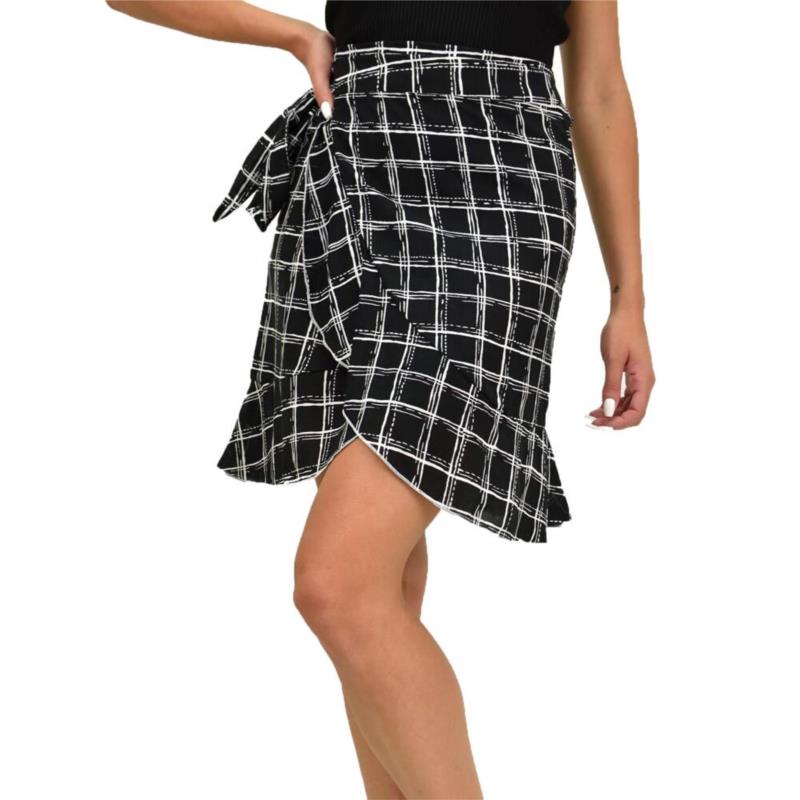 Γυναικεία φούστα mini Μαύρο 21587
