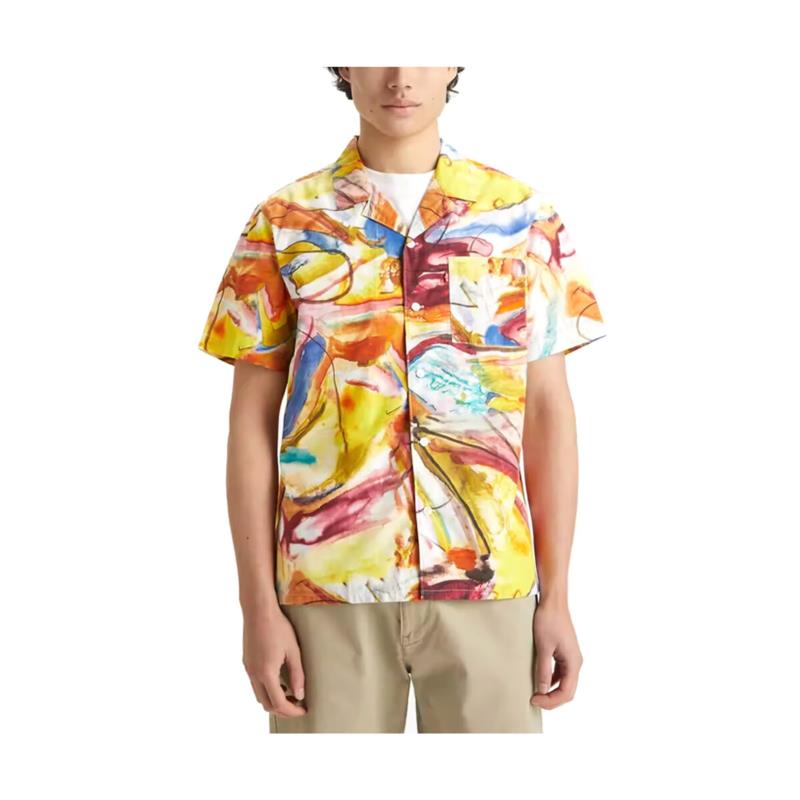 Πουκάμισο με μακριά μανίκια Levis THE SUNSET CAMP SHIRT MEN