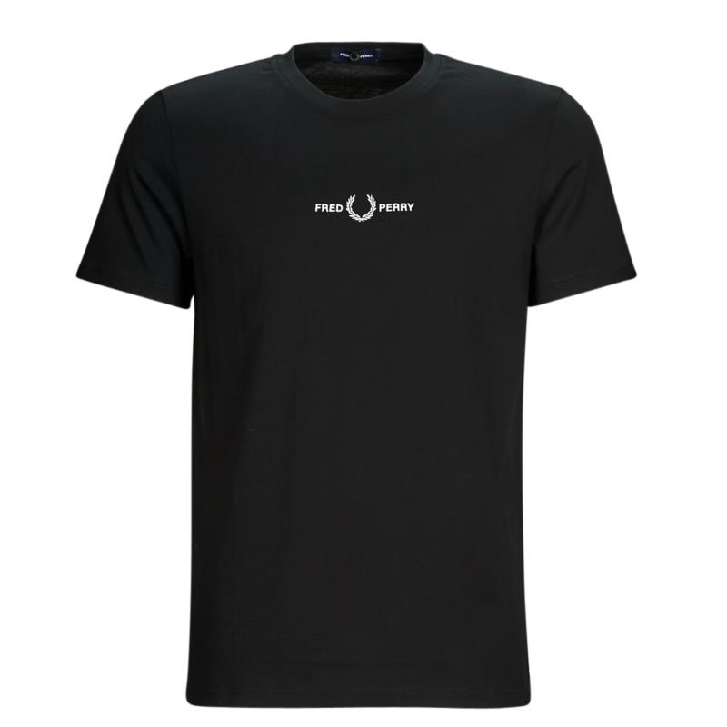 T-shirt με κοντά μανίκια Fred Perry EMBROIDERED T-SHIRT