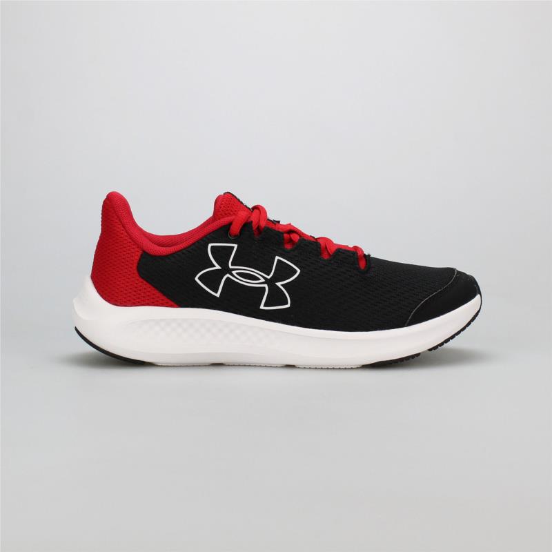 UNDER ARMOUR BGS CHARGED PURSUIT 3 BIG LOGO ΜΑΥΡΟ