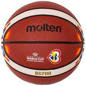 ΜΠΑΛΑ MOLTEN FIBA BASKETBALL WORLD CUP 2023 OFFICIAL GAME BALL RUBBER MINI REPLICA ΚΑΦΕ (1)
