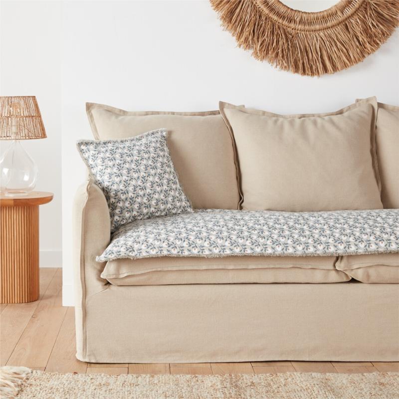 Στρώμα καναπέ από λινό και βαμβάκι 60x180 cm