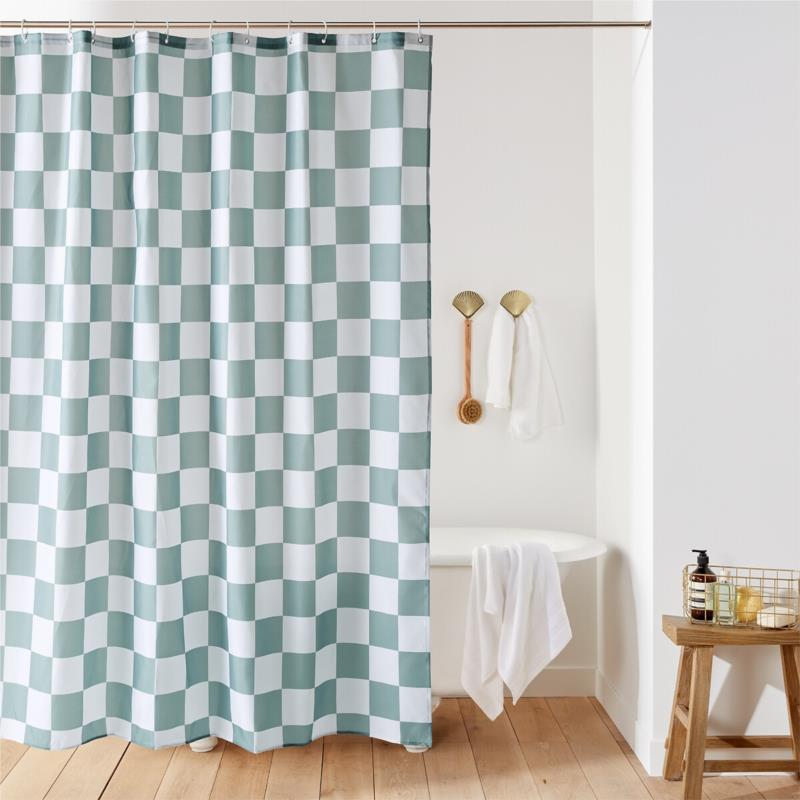 Εμπριμέ κουρτίνα μπάνιου 200x180 cm