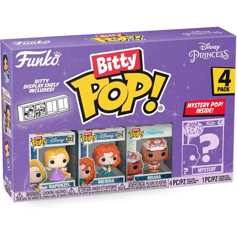 Bitty Pop! Rapunzel-Disney Princess 4Τμχ (086707)