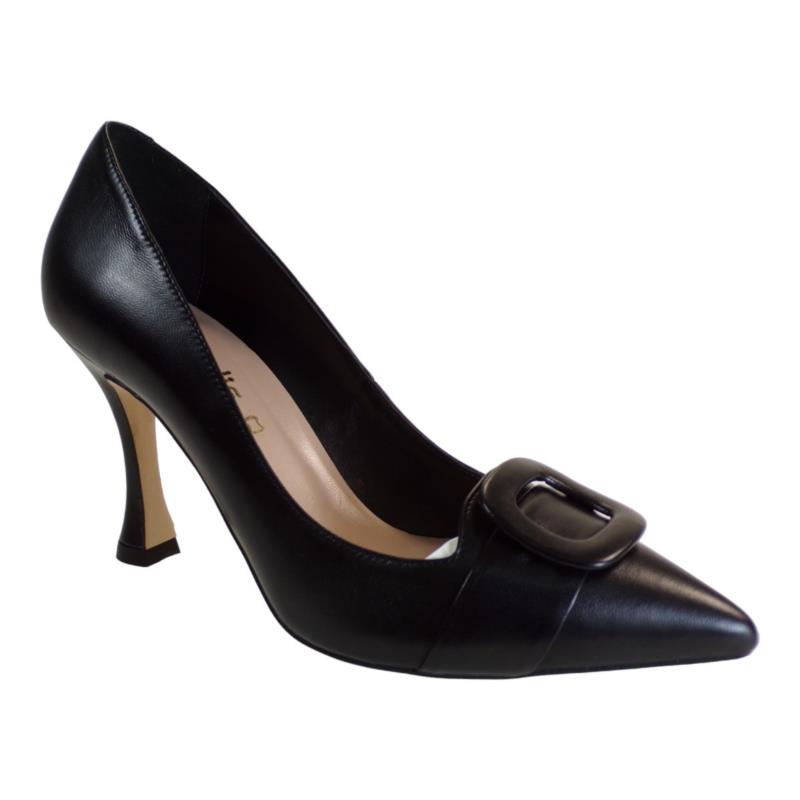 Fardoulis Shoes Γυναικεία Παπούτσια Γόβες 2266Κ Μαύρο Δέρμα