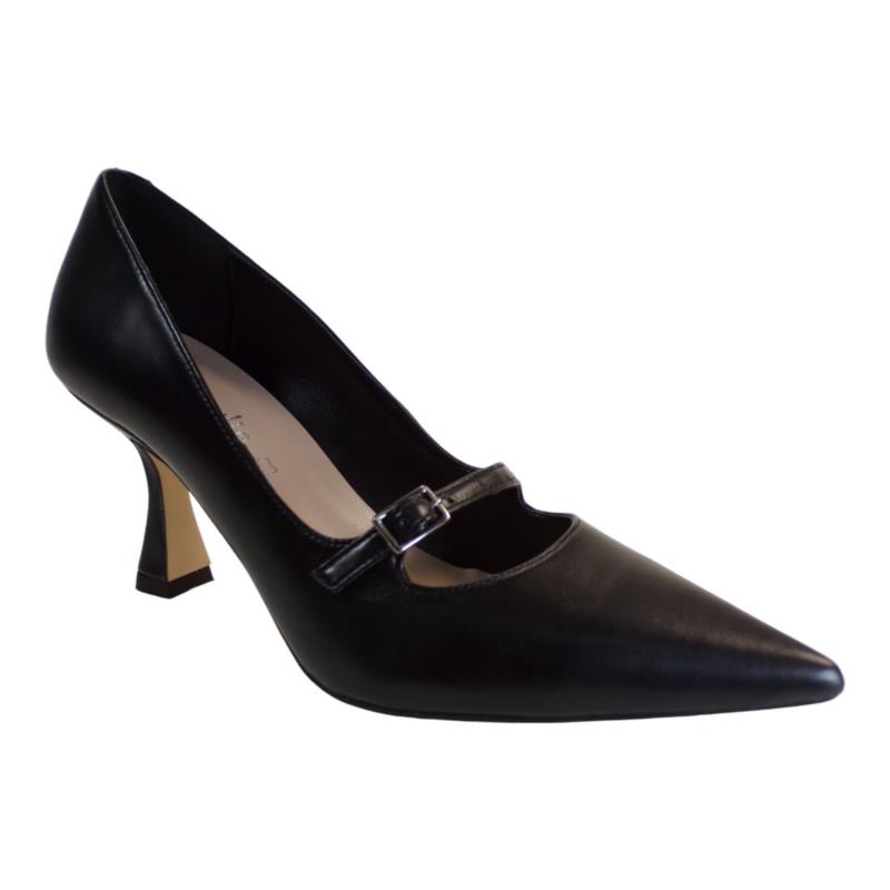 Fardoulis Shoes Γυναικεία Παπούτσια Γόβες 738-02 Μαύρο Δέρμα