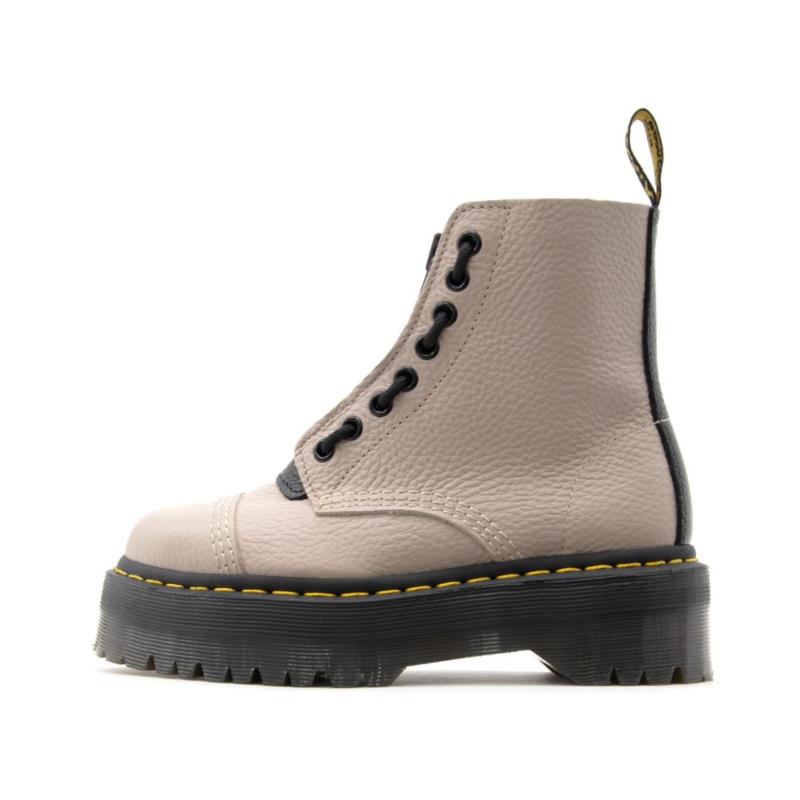 SINCLAIR MILLED NAPPA PLATFORM BOOTS UNISEX DR.MARTENS