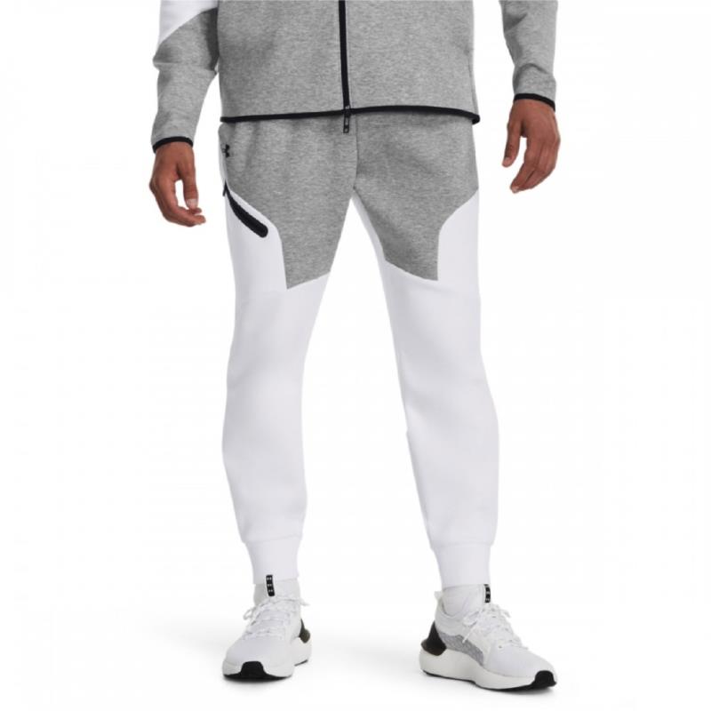UNDER ARMOUR UNSTOPPABLE FLC JOGGERS 1379808-012 Γκρί