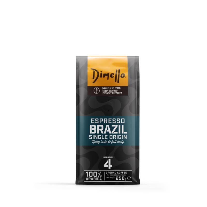 Καφές Espresso Αλεσμένος Brazil Dimello (250 g)