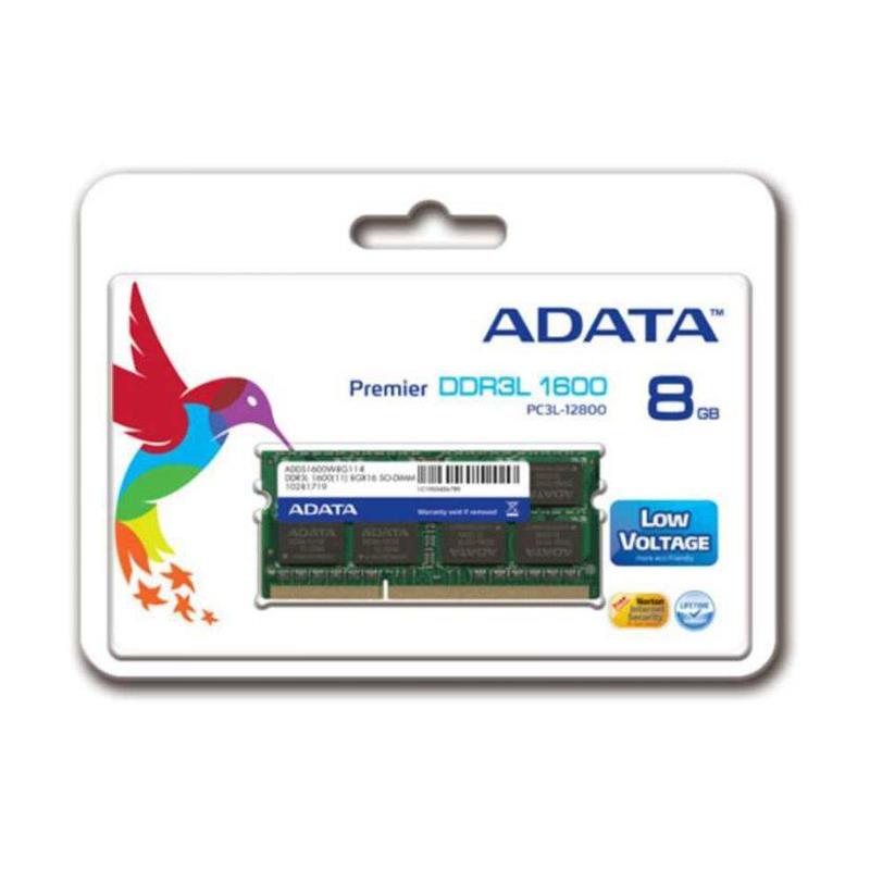 Adata 8GB 1600MHz SODIMM DDR3L