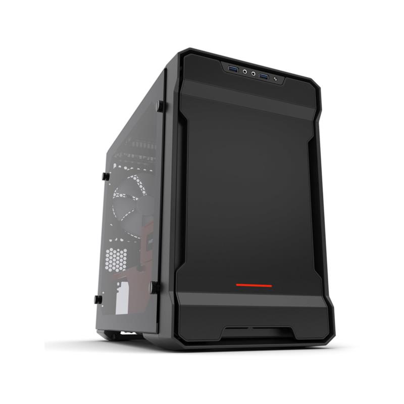 Phanteks Enthoo Evolv ITX Tempered Glass - Red Interior