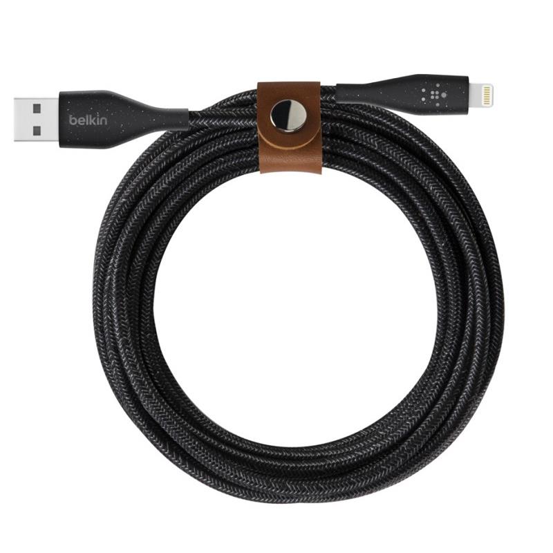 Belkin Cable 2.4A Lightning 3M Black