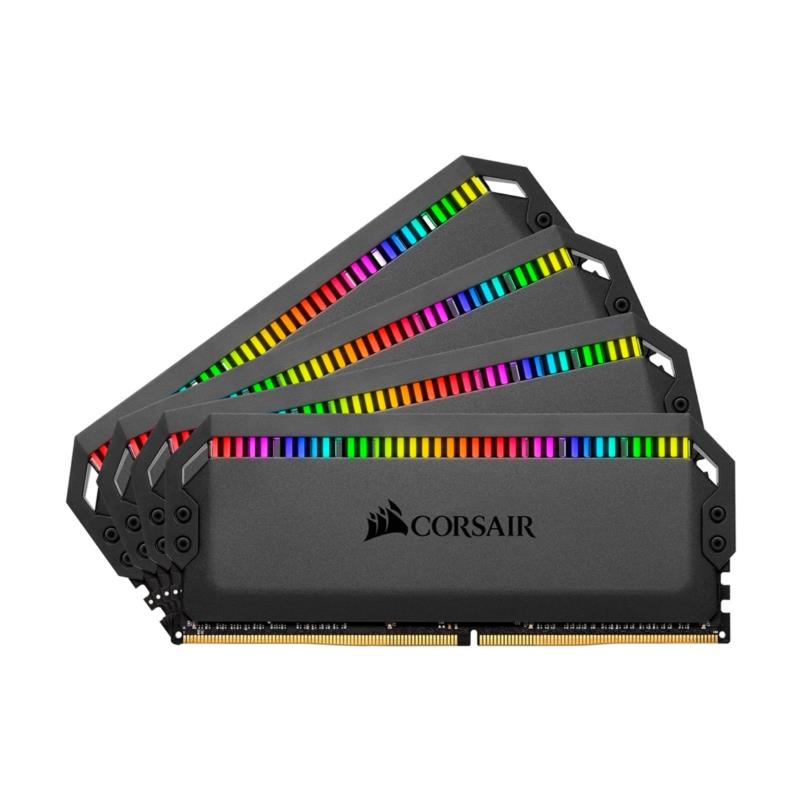Corsair Dominator Platinum RGB 16GB DDR4-3200ΜΗz C16 (CMT64GX4M4C3200C16) x4